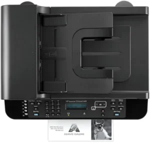 نمای بالای پرینتر لیزری چندکاره hp m1536dn